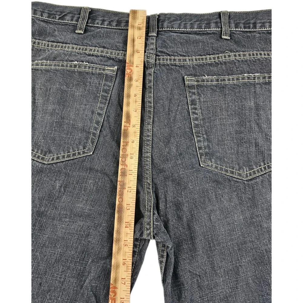 Old Navy ON Y2K Bootcut Men's 42x30 Denim Blue Jeans Classic Dark Wash Retro